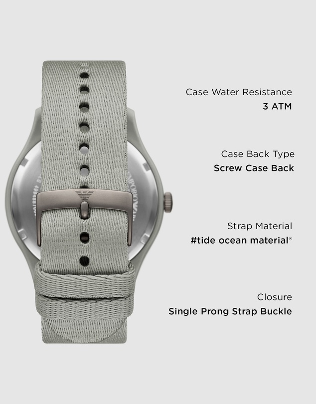 Emporio Armani - Gray Analogue Watch