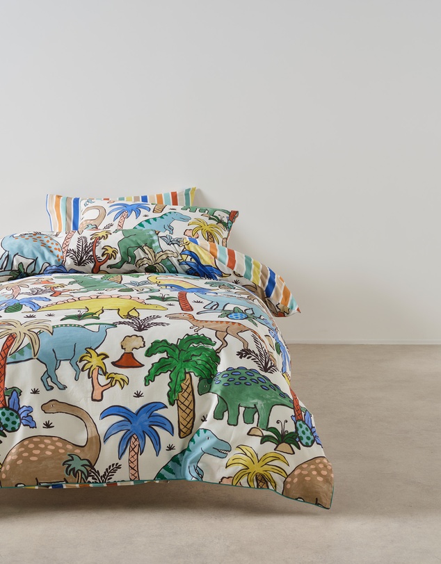 Linen House Kids - Diehard Dino Quilt Cover Set