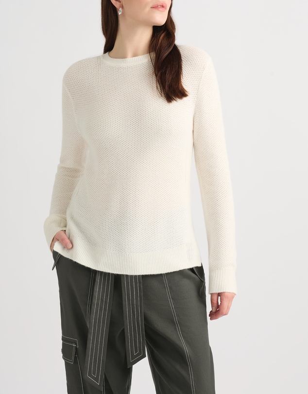 David Lawrence - Moss Stitch Knit Jumper