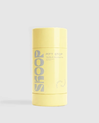 Skoop - Pitt Stop, Natural Deodorant Vanilla & Macadamia