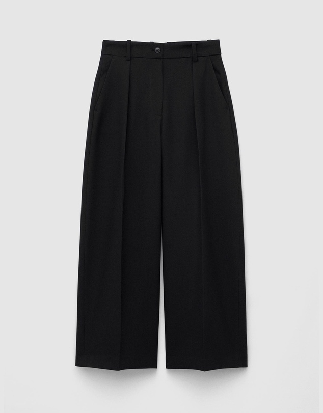 & Other Stories - Cropped Pleat Trousers