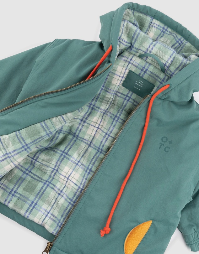 Olive & The Captain - Sage Alfie Padded Jacket