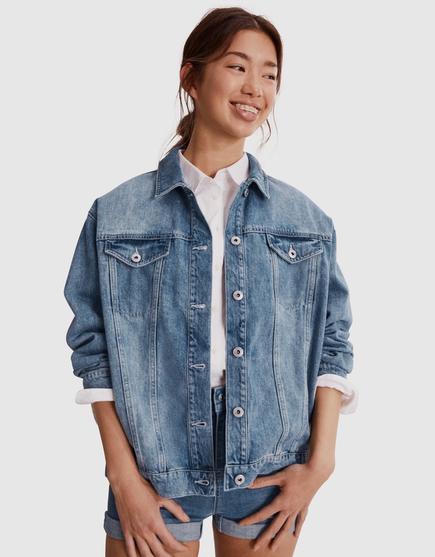 Country Road - Teen Oversized Denim Jacket