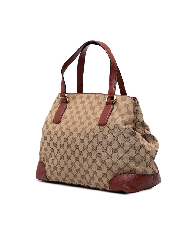 Pre-Loved by Azura Reborn - Pre-Loved Medium GG Canvas Web Dressage Tote