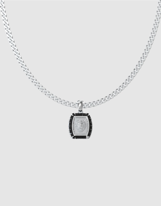 GUESS - Lion 16mm Charm Necklace