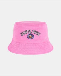 Santa Cruz - Field Arch Repeat Reversible Bucket Hat - Teens