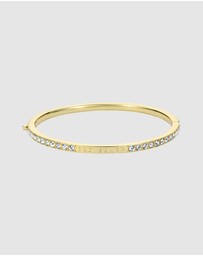 Ted Baker - CLAUDIA: Narrow Crystal Hinged Bangle Bracelet