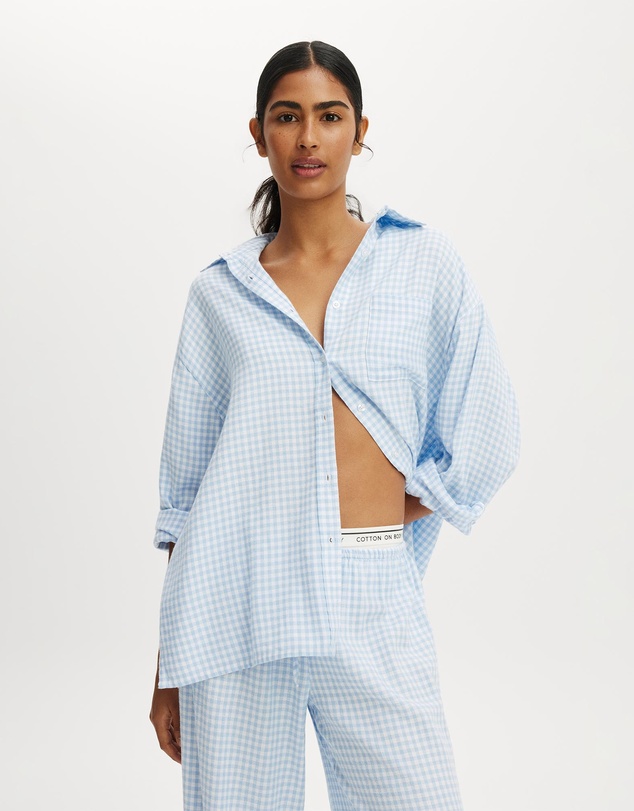 Cotton On Body - Cloud Soft Flannel Oversized Shirt