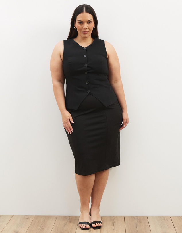 Atmos&Here Curvy - Naomi Pencil Skirt