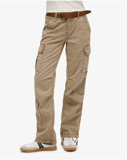 Superdry - Low Rise Straight Cargo Pant