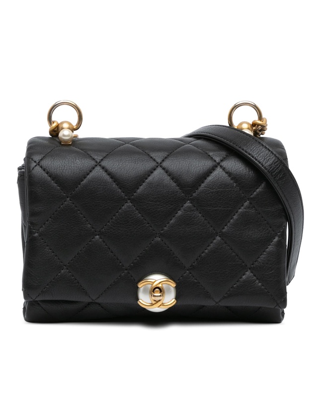 Pre-Loved by Azura Reborn - Pre-Loved chanel Mini Flap Bag with Pearls