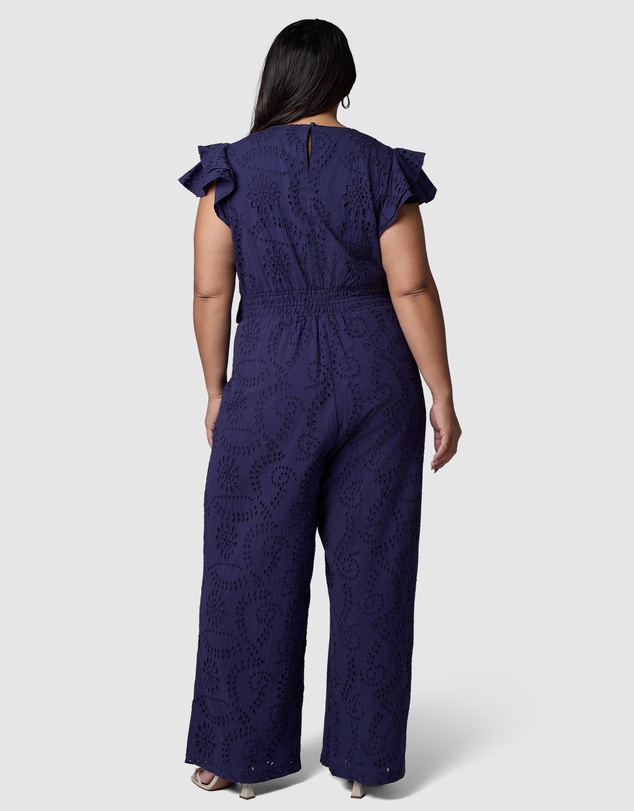 Something 4 Olivia - Layla Broderie Jumpsuit