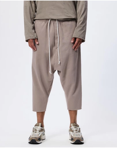 Surrounded By Ghosts - The Jade Low Crotch Fleece Drawstring Shorts