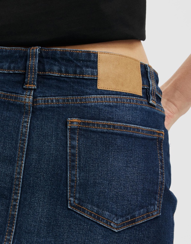 Cotton On - Micro Low Denim Skirt