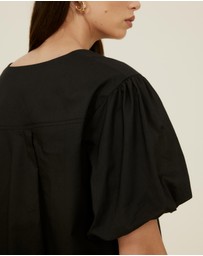 The Fated - Heritage Puff Sleeve Blouse