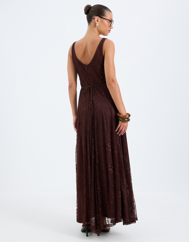 Calli - Penny Lace Midi Dress