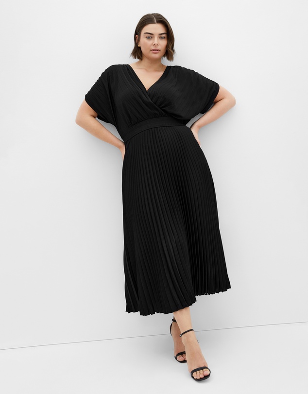 City Chic - Elia Pleat Dress