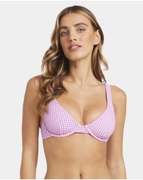 Billabong - Womens Mini Wave Check Ruby Bra