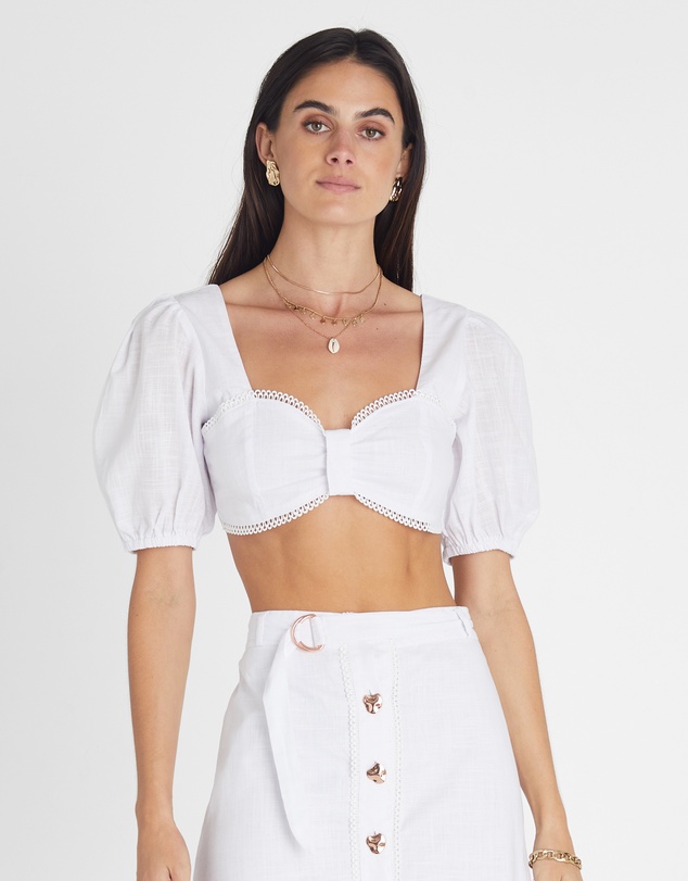 Heaven Australia - Pearl Lace Crop