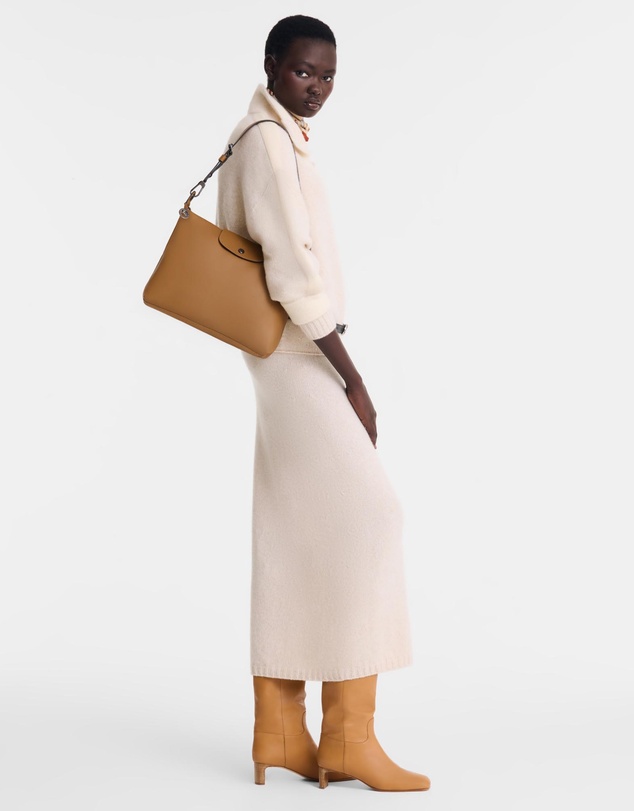 Longchamp - Le Pliage Xtra Leather Hobo Bag - Medium