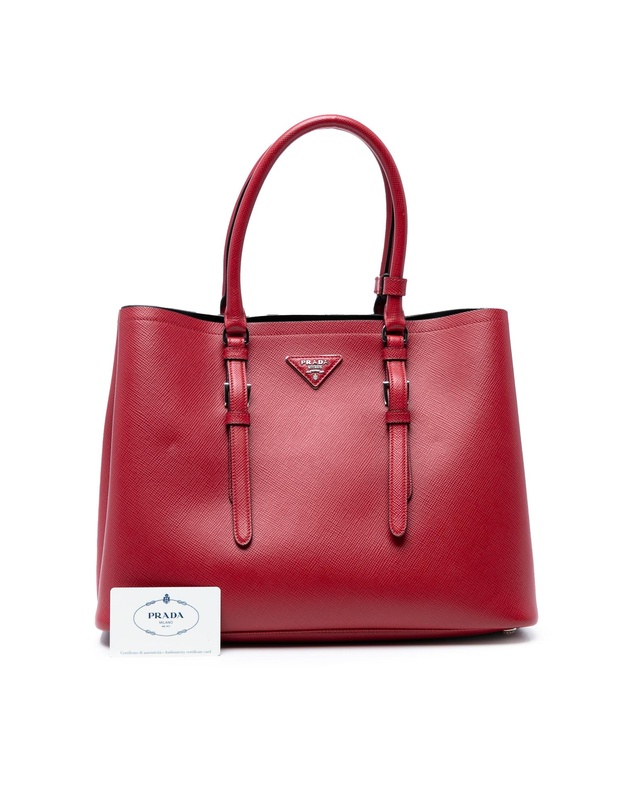 Pre-Loved by Azura Reborn - Pre-Loved Medium Saffiano Cuir Double Handle Satchel