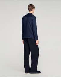 Sandro - Stitched Zip Shirt