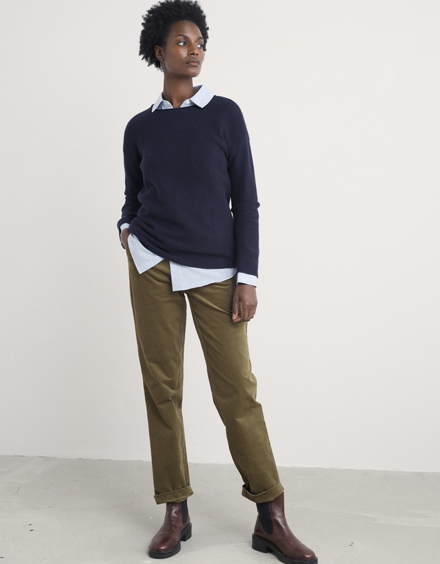 Seasalt - Seasalt Cornwall Navy Fruity Jumper