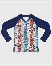 Aqua Blu Kids - Boa Long Sleeve Rash Vest - Teen