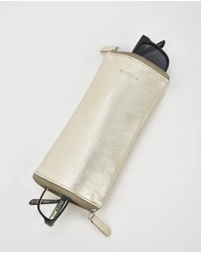 Cobb & Co - Dublin Double-Sided Leather Glasses Pouch