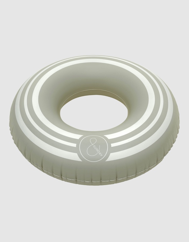 &Sunday - Sporty Oversized Inflatable Pool Tube- Clay