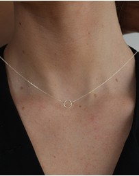 Luna Rae - Solid Gold - Eternity Necklace