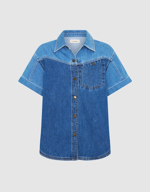 KIVARI - Coralie Denim Shirt