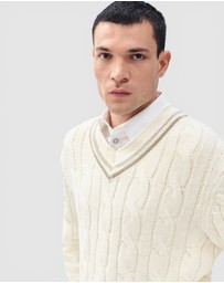 rag & bone - Tristan Cricket Vee Sweater