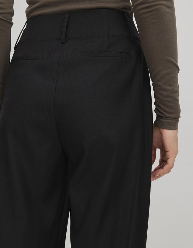 AERE - Elkie Deep Waistband Suit Pants