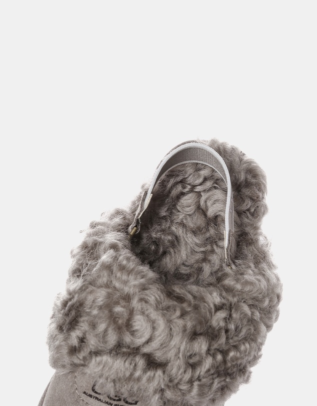 EVERAU - Australian Shepherd Ugg Waffle Curly Platform Cow Suede Upper House Shoes