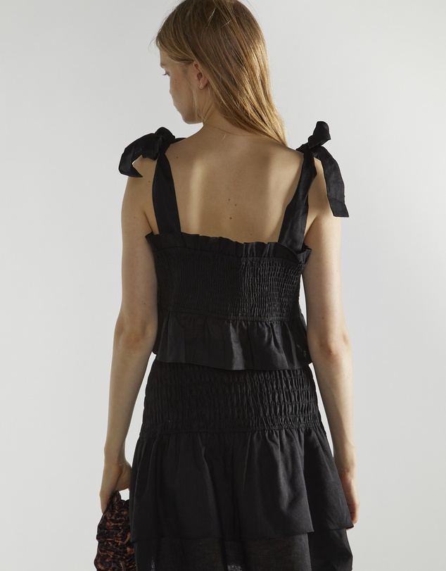 Glamorous - Shirred ra ra mini skirt