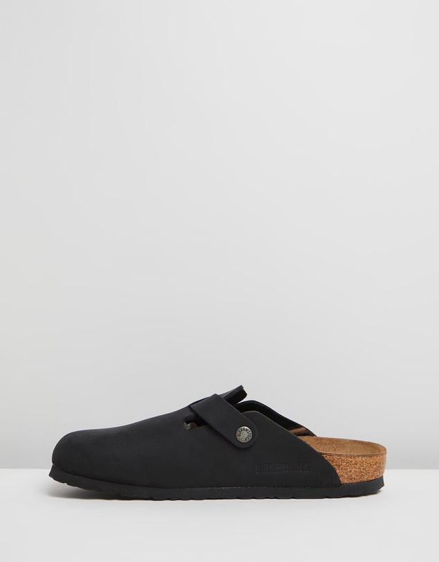 Birkenstock - Boston Nubuck Oiled Narrow - Women's