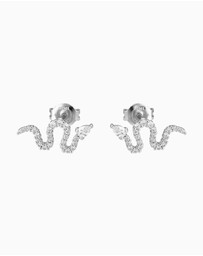 Emporio Armani - Silver Tone Earring