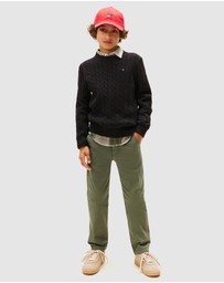 Tommy Hilfiger - Cotton Cable Sweater - Teens