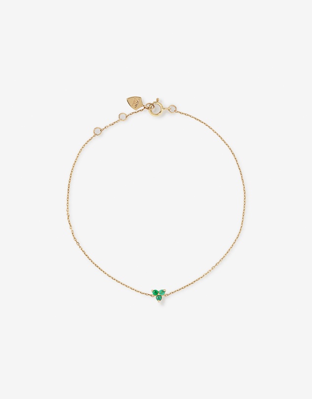 Michael Hill - Emerald Trio Bracelet in 10kt Yellow Gold