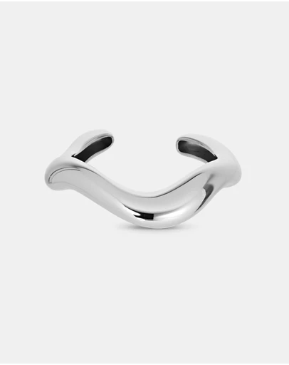 CENDRE - Rome Bangle Silver
