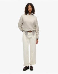 Superdry - Slouchy Crew Neck Jumper