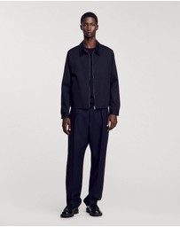 Sandro - Cotton Jacket Woven Jacket
