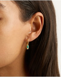 By Charlotte - Gold Strength Within Hoops