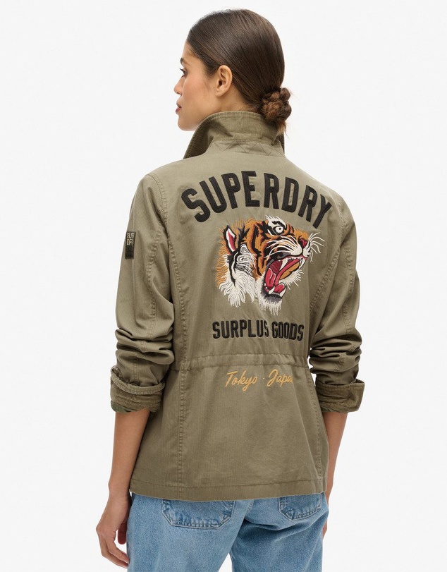 Superdry - Embroidered M65 Military Jacket