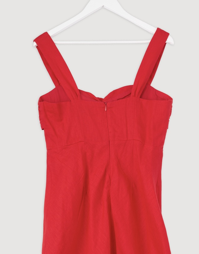 Revibe - Repaired Lover Neroli Twist Bust Midi Dress - AU 14