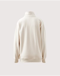Ceres Life - Lonny Oversized Half Zip Sweat