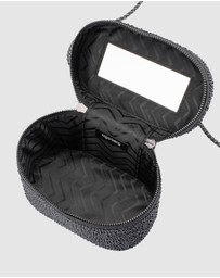 Olga Berg - Beckie Zip Top Crystal Bag