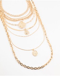 Lovisa - Gold Layered Pendant Necklace