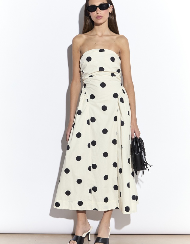 Glamorous - Bandeau Dropped Waist Midaxi Dress